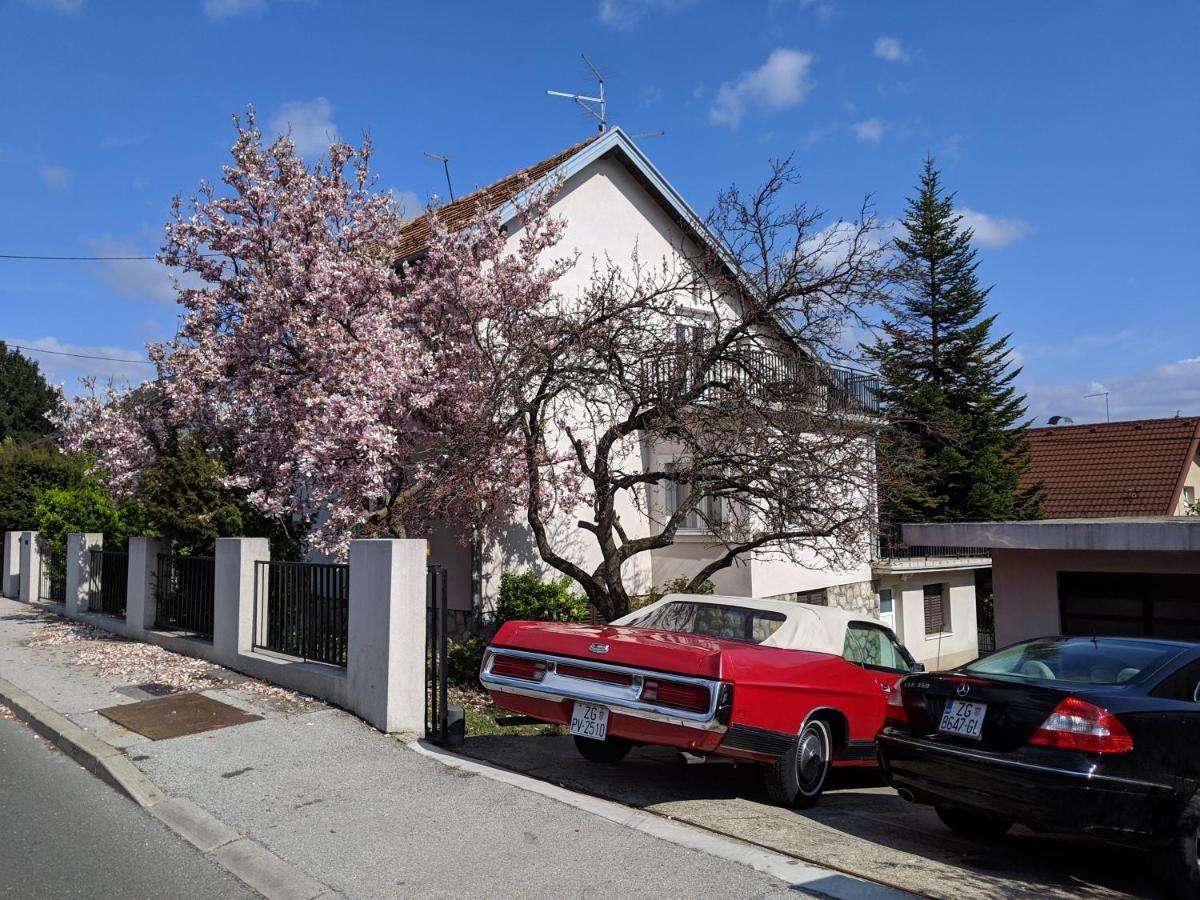 Twin-Magnolias Condo With Garden, Parking & Ev Station Zagreb Exterior foto